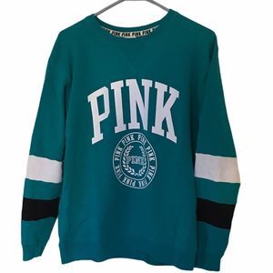Vs Pink Teal Comfy Sweatshirt